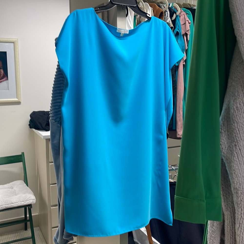 Turquoise Anna Cate dress NWOT